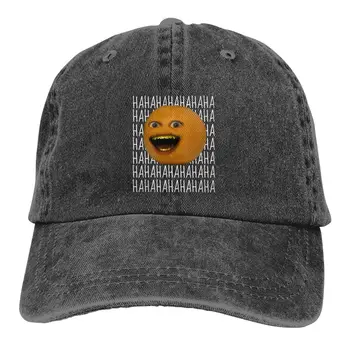 Vaisių įvairiaspalvė skrybėlė Smaili moteriška kepurė Erzinanti oranžinė Ha Ha Ha Ha Personalizuotos skydelio apsauginės kepurės