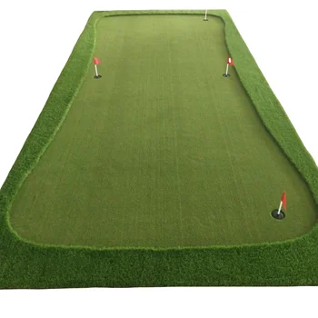 Aukščiausios kokybės vidinis mini golfo aikštynas, žalias