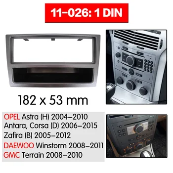 car fascia facia panel frame for OPEL Astra (H) 2004-2010; Antara, Corsa (D) 2006+; Zafira (B) / DAEWOO Wi 11-026