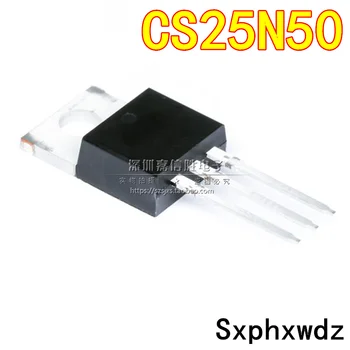 10PCS CS25N50 CS25N50A8R 25A 500V TO-220 naujas originalus Power MOSFET tranzistorius
