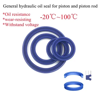 5vnt Poliuretano hidraulinio cilindro alyvos sandarinimo žiedo ID 10mm 11mm 12mm UN / UHS / U / Y tipo veleno skylės bendras sandarinimas O žiedo tarpiklis