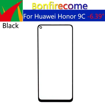10 vnt\Lot Huawei Honor 9C AKA-L29 jutiklinio ekrano LCD priekinio išorinio ekrano stiklo objektyvo pakeitimas OCA