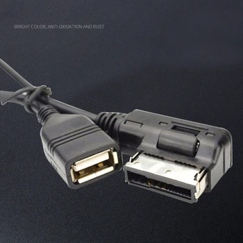 Aux su Bluetooth suderinamas adapterio kabelis Automatinis kabelis AUX muzikos sąsajos adapteris skirtas AMI Q5-A5 A7-R7 S5-A6L A8L-A4L