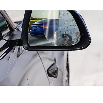Model 3/Y/X/S automobilio galinio vaizdo veidrodėlis Lietaus nepraleidžianti nerūdijanti vandeniui plėvelė Membrana automobilių priedams