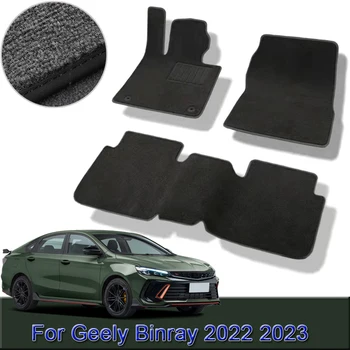 Fit For Geely Binray 2022 2023 Custom Car Floor Kilimėliai Neperšlampami neslidūs grindų kilimėliai Vidaus kilimai Kilimėliai Pėdų pagalvėlės Priedai