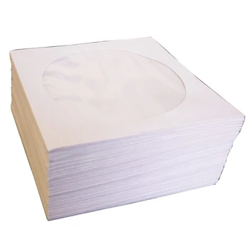 50 rankovių Mini popieriaus DVD atvartas CASE Cover Envelope 45BA