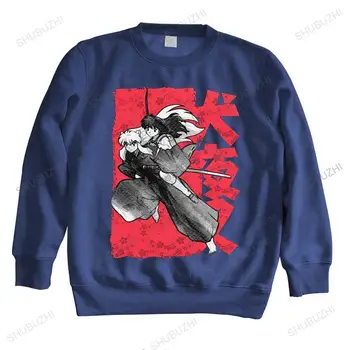 Demidemon Inuyasha džemperis vyrams Medvilninis džemperis Sesshoumaru Kikyo Higurashi Kagome džemperiai Anime Animacinių filmų džemperiai Tops
