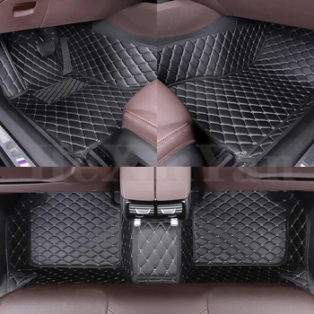 Individualūs automobilių grindų kilimėliai Volkswagen VW T-ROC 2018 2019 2020 2021 2022 visi modeliai auto Kilimas Kilimas Footbridge priedai