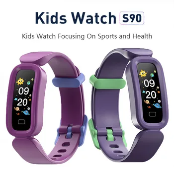 Vaikiškas laikrodis S90 išmanioji apyrankė Vaikų laikrodis 