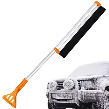 Snow Shovel Kit 3 In 1 Snow Grander Remover Kit Portable Multifunctional Car Snow Plough Shovel Kit for Snow Cleaning Backyard