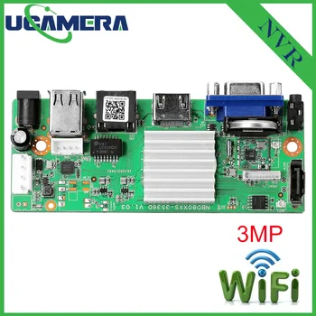 Mstar XMeye Pro Surveillance vaizdo įrašymo įrenginys 3MP 4CH 3MP 8CH H.265+ Max 14TB Sata Audio Onvif veido aptikimas WIFI CCTV NVR