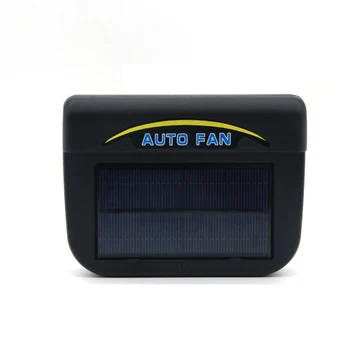 Automobilio saulės energija varomas ventiliatorius Automatinis išmetimo ventiliatorius Automobilių aušinimo ventiliatoriai Automatinis radiatoriaus aušintuvas Langas Saulės energija maitinamas aušinimo ventiliatorius
