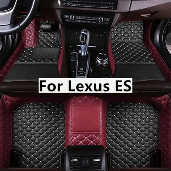 Spalvų derinimas Individualūs automobilių grindų kilimėliai Lexus ES ES200 ES250 ES300 ES300h ES350 Foot Coche priedai Auto kilimai