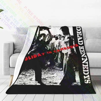 Dead Kennedys Holiday In Cambodia Punk Rock Music Blanket Casual Sofa Bed High-Quality Couch Blanket Mechanical Wash