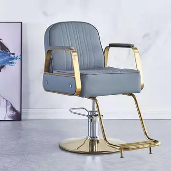 Stilistas Kirpėjas Kirpykla Patogus stilistas Makiažas Profesionalios kirpyklos kėdės Kosmetika Silla Barberia Prabangūs baldai