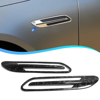 Kaltinė anglies pluošto išorinė automobilio pusės sparno ventiliacijos dangčio apdaila Mercedes BENZ AMG GT GT43 GT53 GT63 2018-2022 X290 4 durų kupė