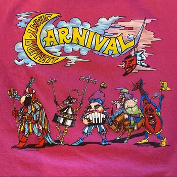 Jimmy Buffet Carnival Tour marškinėliai Medvilnė vyrams Moterys S-234XL FR971