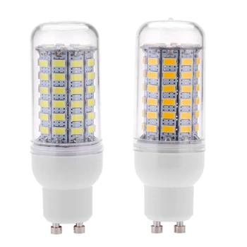 2X GU10 10W 5730 SMD 69 LED lemputės LED kukurūzų šviesa LED lempa energijos taupymas 360 laipsnių 200-240V Balta & Šilta Balta