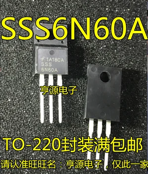 5 dalys SSS6N60A 6N60A TO-220F