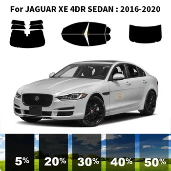 Precut nanokeramikos automobilis UV langų atspalvio rinkinys Automobilinė langų plėvelė JAGUAR XE 4DR SEDAN 2016-2020