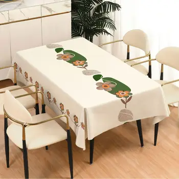 1380607 Vėjo stalo audinys namų arbatos stalo audinys medvilninis linas stačiakampis paprastas stalo audinys stalo kilimėlis