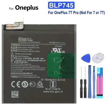 Telefono baterija BLP745 BLP743 BLP699 BLP685, skirta OnePlus 7T Pro for One Plus 1+ 7T Pro 6T/7 7 Pro Battery Batterij + Track Code