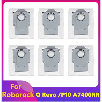 6PCS Roborock Q Revo /Roborock P10 A7400RR roboto dulkių siurblio dalių dulkių maišų atsarginės dalys