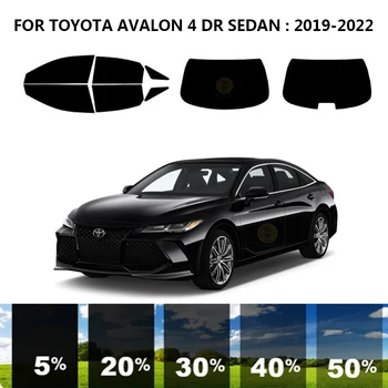 Precut nanokeramikos automobilis UV langų atspalvio rinkinys Automobilinė langų plėvelė TOYOTA AVALON 4 DR SEDAN 2019-2022