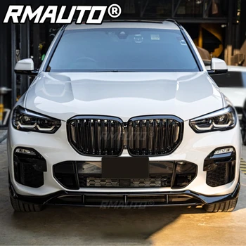 RMAUTO anglies pluošto priekinio buferio spoilerio lūpų skirstytuvo buferio apsaugos kėbulo komplektas, skirtas BMW X5 G05 2019-2022 automobilių aksesuarams