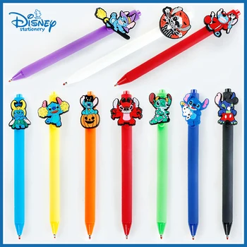 Disney Lilo & Stitch Cartoon Candy spalvoto rašiklio laikiklis Neutralus rašiklis Rankinis ledgeris Kanceliarinės prekės Juodas pildymas 0.5mm Kanceliarinės prekės didmeninė prekyba