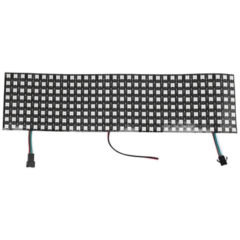 LED matricos skydelis, WS2812B RGB 832 pikselių skaitmeninis lankstus taškų matricos individualiai adresuojamas LED ekranas