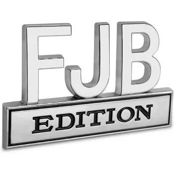FJB leidimo emblema,FJB automobilio lipdukas 3D buferio lipdukas,FJB emblemos ženklelis,universalios transporto priemonės,sunkvežimio,RV,visureigio,durų dekoro