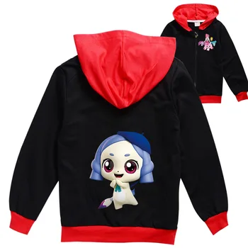 Catch Teenieping Hoodie Kids 2-16 metų drabužiai Gatvės animacinis filmas su gobtuvu baby girl ilgomis rankovėmis rudens megztinis