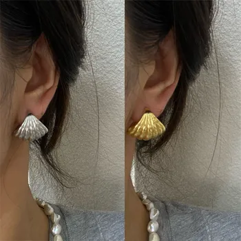 Netaisyklingi metaliniai auskarai Europietiško ir amerikietiško stiliaus personalizuoti mados smeigtukų auskarai Ponios merginos Kelionės Vestuvių aksesuarai