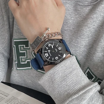 Aukštos kokybės silikoninis dirželis Kvarcinis laikrodis Cool Men and Women Fashion Casual Universalus rankinis laikrodis Dropshipping Reloj De Mujer