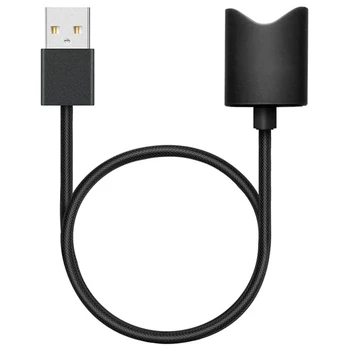 USB sąsajos įkrovimo laidas magnetinio įkroviklio laidui Universalus dizainas 45cm (juodas USB-A)