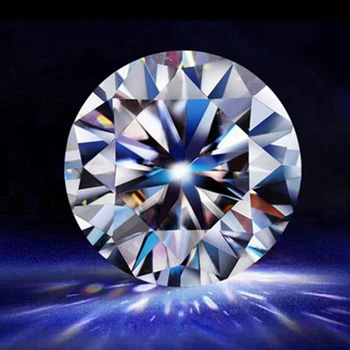 Moissanite Diamonds vvs1 D Spalva Nuo 0.5ct iki 2.0ct Brangakmeniai papuošalų gamybai Brangakmeniai papuošalų gamybai