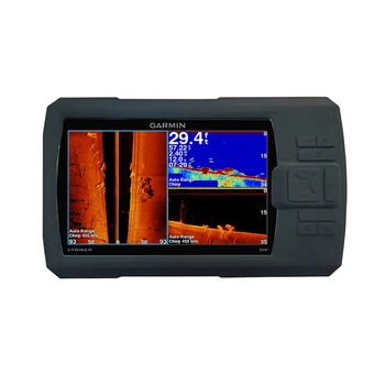 Silikoninis minkšto apvalkalo buferio dangtelio apsauginis dėklas Ekrano apsauga Plėvelė Garmin Striker 7cv 7sv 7dv Fishfinder GPS priedai