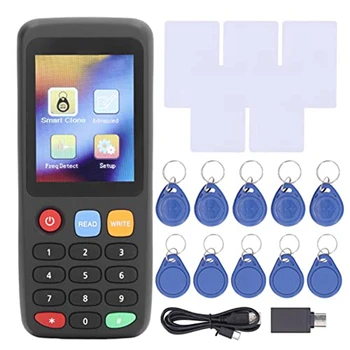 X7 NFC kortelių skaitytuvas, RFID kortelės kopijuoklio dublikatorius, skirtas IC ID kortelei, intelektualiosios kortelės RFID kopijuoklio ID IC spalvotas ekranas