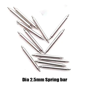 2/4/10PCS Fat Spring Bar 20mm 22mm Strap Link Pins fit Seiko SKX007 Tuna 6105 Watch Band Dia 2.5mm Apyrankė Spring Bars