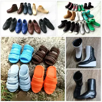 Priedai Originalūs 1/6 vyriškos lėlės Madingi lėlių batai Princas Vyrai Vaikai Pasidaryk pats Persirengimo batai Sandalai