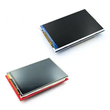 3.5 colių 480 * 320 TFT LCD modulio ekrano ekranas ILI9486 valdiklis, skirtas Arduino UNO MEGA2560 plokštei su jutikliniu skydeliu / be jo