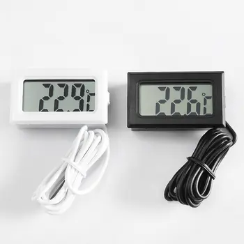 1vnt LCD skaitmeninis termometras šaldiklio temperatūrai -50 ~ 110 laipsnių šaldytuvo šaldytuvo termometras