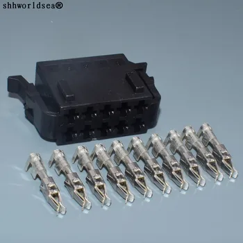 worldgolden 3.5mm 10 Pin Public connector, plug-in su gnybtu auto socekt 10P automobilinė jungtis
