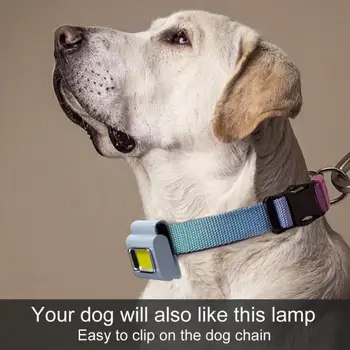 daugiafunkcinė LED nešiojama lemputė su magnetine įkrovimo lempute drabužių spaustukas Bėgimo šviesa Silikono darbas Stiprus šviesos priekinis žibintas