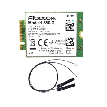 L850-GL kortelė 01AX792 LTE belaidis modulis skirtas ThinkPadX1 Carbon Gen6 X280 T580 T480s L480 X1 Yoga Gen3-L580