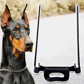 1Pc Plastikinis šunų ausų stovo korektorius Ausų priežiūros įrankis Ausų atsistojimo įrankis Dobermano pinčerio šuniui Samojedas Didysis Danas