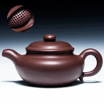 170cc~230cc rankų darbo aukštos kokybės sferinis vandens purpurinis arbatinukas Xi Shi puodas Yixing meistro produkcija