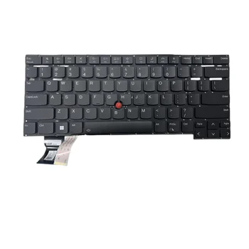 Nauja klaviatūra Lenovo Thinkpad T14s Gen 2 2-oji nešiojamojo kompiuterio klaviatūra JAV su foniniu apšvietimu