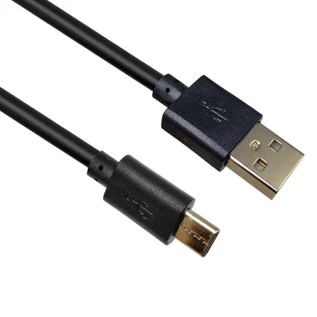 Dviguba tiesi galvutė USB 2.0 auksavimas į USB 3.1 C tipo kištukas, stačiu kampu sinchroninės apkrovos keitiklio kabelis, duomenų kabelis, 10 cm